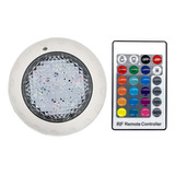 1 Pc Luz Piscina Alta Potencia Rgb Control Remoto