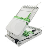 Caja De Distribución Vertical 1x16 Ftth Con Splitter 1x8 Atk