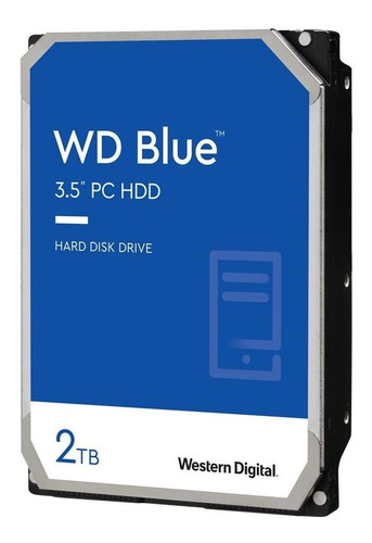 Disco Hdd 2t Western Digital 3.5 Blue 256mb Wd20ezaz