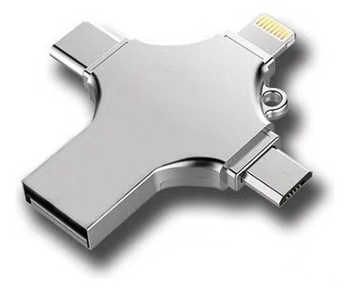 Nueva Memoria Usb 3.0 4 En 1 De 128 Gb