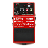 Pedal De Loop Boss Rc-3 Rc3 Loop Station Nuevo Guitarra Bajo