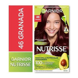 Tintura Permanente Nutrisse Garnier Coloración Tono 46