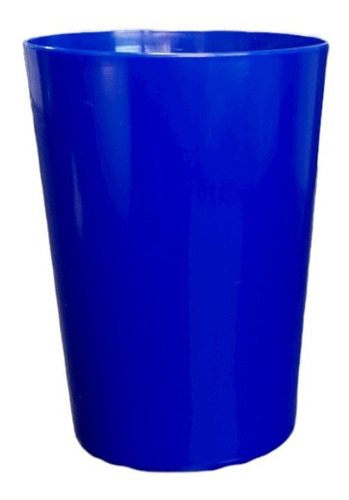 Vaso Plastico X12 Apilable Irrompible Colores 300ml