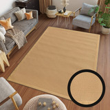 Tapete Decorativo Jute Natural Yhp201 De 1.6x2.3 Mts Y Envio