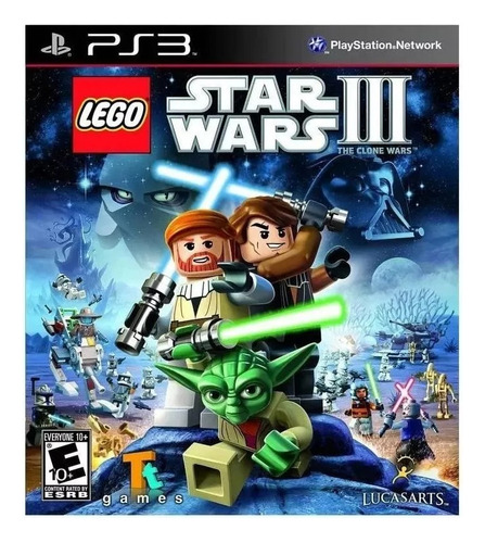 Lego Star Wars Iii Original Mídia Física Ps3 Full