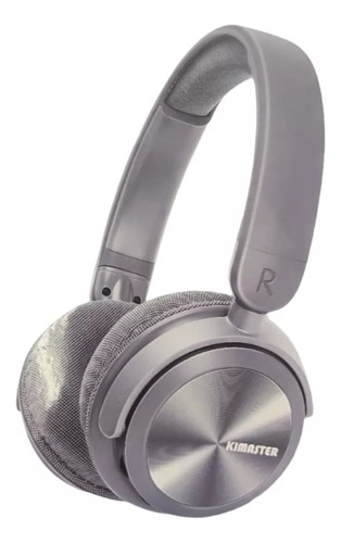 Headset Sem Fio Kimaster Bluetooth 5.0 Fone Sem Fio Fone De Ouvido Com Microfone Fone De Ouvido Para Celular K9 Cinza
