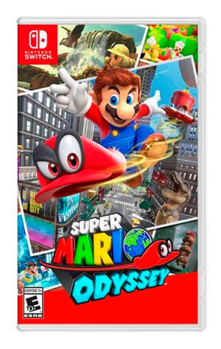 Super Mario Odissey Nintendo Switch Nuevo Fisico Sellado