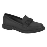 Sapato Feminino Moleca Oxford Loafer Mocassim 5666.106