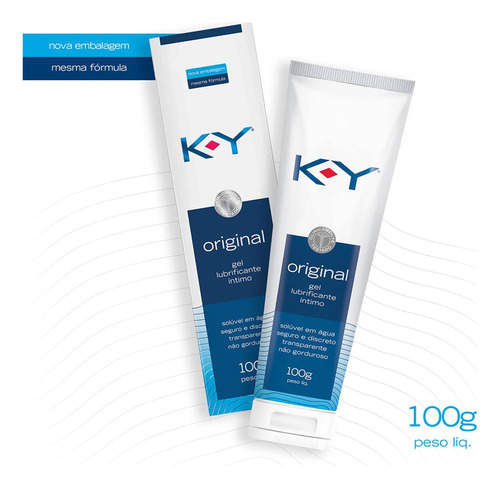 Gel Lubrificante Íntimo K-y Bisnaga 100g