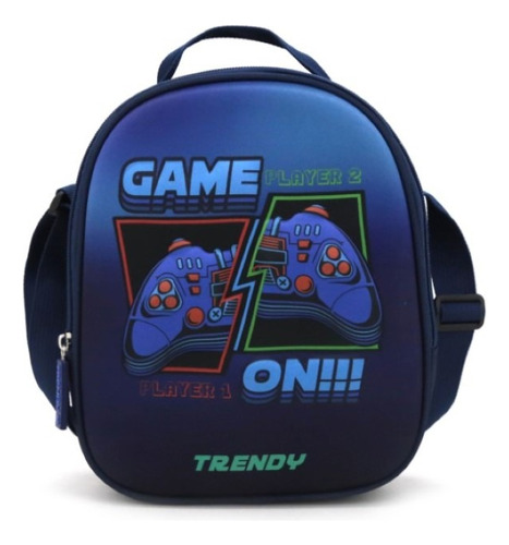 Lunchera Game Trendy Infantil Unisex 16768 Color Azul