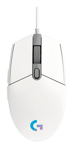 Mouser Gamer Logitech G Series Lightsync G203 - Blanco