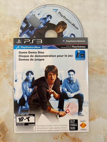 Disco De Juego / Demo Disc Playstation Move (ps3)