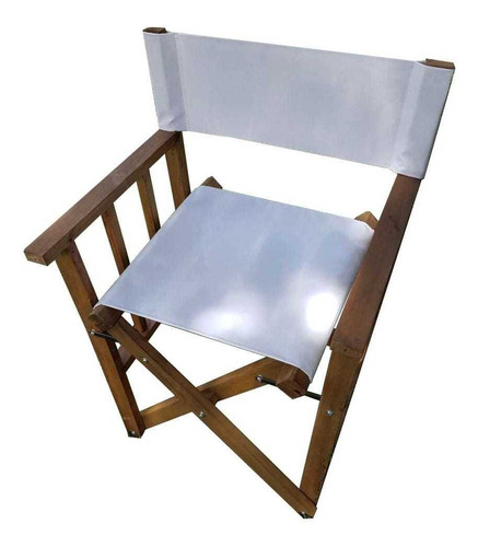 Sillon Director Madera Plegable Bar Jardin Exterior Fábrica 