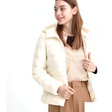 Campera Uniqlo Ultra Light Down Parka Mujer Blanco Original