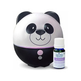 Difusor Aromaterapia Humidificador De Aire Panda + Esencia