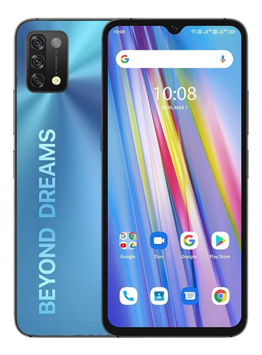 Celular Umidigi A11 128gb 4gb Global Dual Mist Blue Open Box