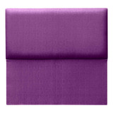 Respaldo Flat Queen Lino Morado