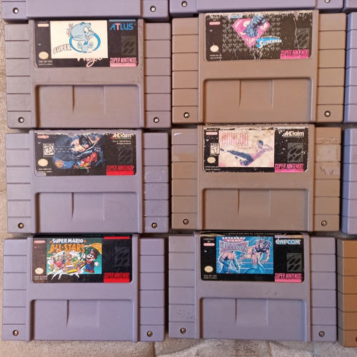 Lote De Juegos Super Nintendo Snes Pregunte Surtido 4