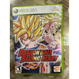 Dragon Ball Raging Blast Xbox 360 Microsoft Original Juego