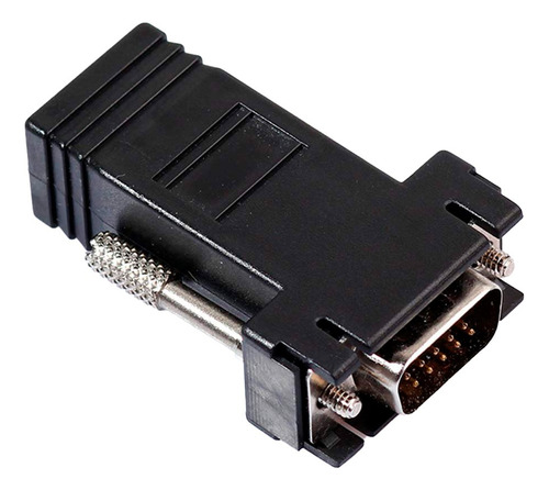 Adaptador Vga Macho A Rj45 Mediante Extensor De Ethernet