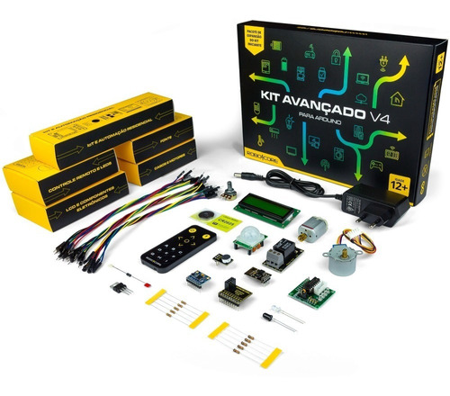 Kit Avançado V4 Para Arduino Robocore - Pronta Entrega E Nf