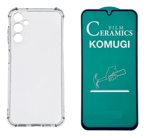 Capinha Anti Impacto + Ceramica 9d Para Samsung Galaxy A34