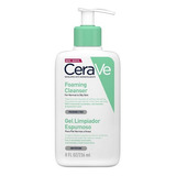 Gel Limpiador Cerave Espumoso Piel Normal A Grasa 236 Ml