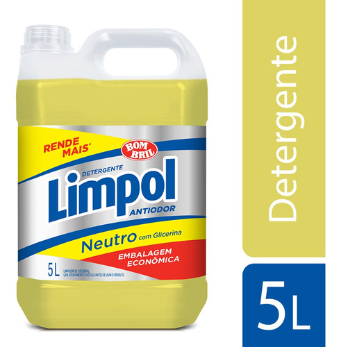 Detergente Limpol Neutro 5l