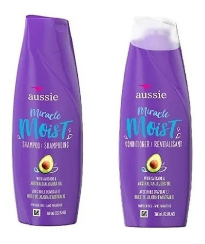 Kit Aussie Abacate - Shampoo E Condicionador 360ml