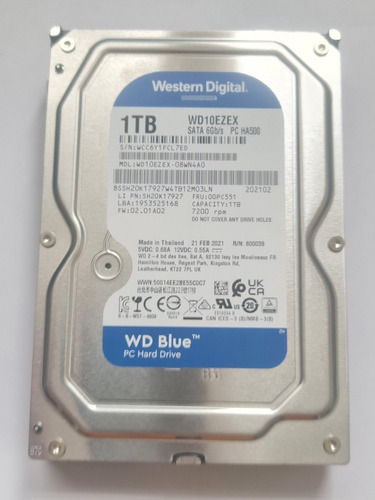 Disco Duro Interno 1tb Western Digital