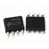 3 X 3843b Uc3843b Circuito Integrado Pwm Controller Sop8