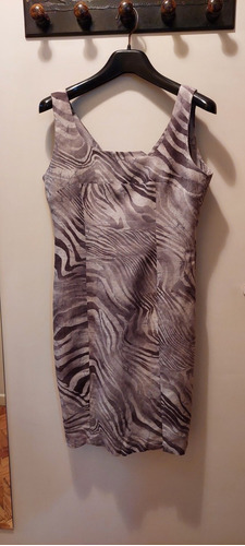 Vestido Gris Mujer 