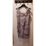 Vestido Gris Mujer 