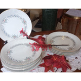 Antiguos Platos Postre Porcelana Tsuji 10 Unid N635