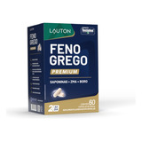 Feno Grego Premium Testofen® + Zma + Boro - Lauton 60 Cps