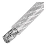 Cable De Acero Forrado C/plastico Para Tender 4mm X 10 Mts