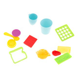 Set De Vajilla Y Frutas Para Modelar Frutas Y Plastico Con A