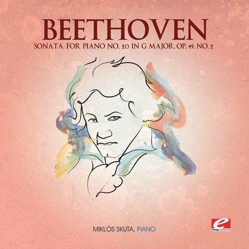 Cd Beethoven Sonata For Piano No. 20 In G Major, Op. 49, No