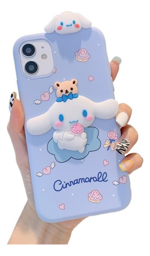 Funda De Cinnamoroll Para iPhone 13 14 15 Pro Max