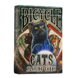 Baraja Gatos Bicicleta Lisa Parker, Negra