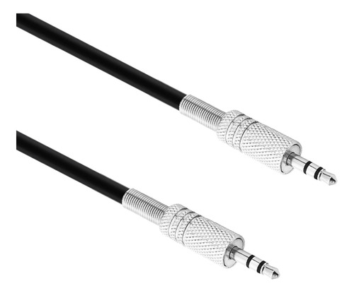 Cabo Audio Plug Metal P2 X P2 3 Metros Alta Qualidade 