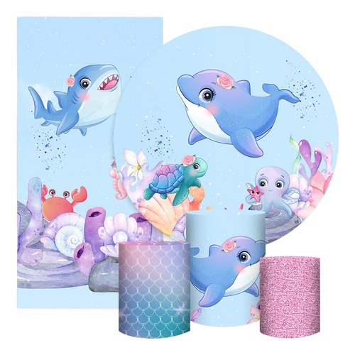 Kit Painéis + Trio Capa Cilindro Casado Tecido Veste Fácil