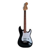 Fender Squier Deluxe Stratocaster Custom Tom Delonge - Black