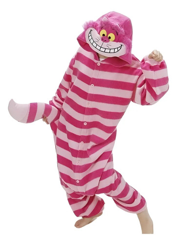 Yo Pijama Hj Kigurumi Cheshire Gato Pantera Junko Cosplay