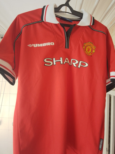 Camisa Manchester United 1999 Juvenil 