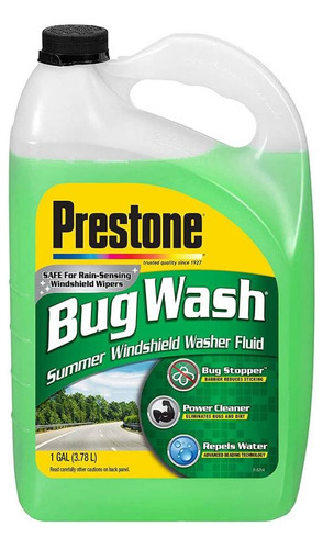 Líquido Limpiaparabrisas Prestone Bug Wash