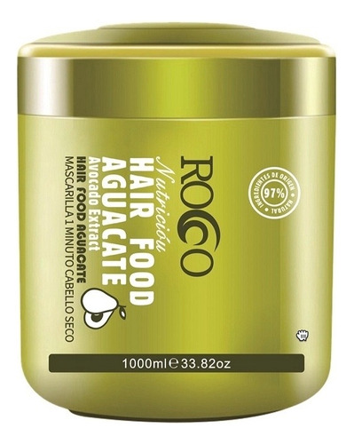 Rocco® Crema Para Hidratar Y Peinar De Palta 1000ml