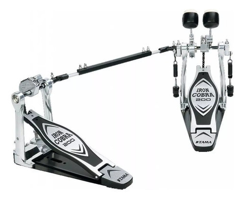 Pedal De Bombo Doble Tama Hp200ptw Iron Cobra  Oferta!!