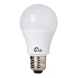 Kit 10 Lâmpada Led 12w Bulbo Pera 6500k Branco Frio Bivolt - Kian Cor Da Luz Branco-frio 110v/220v