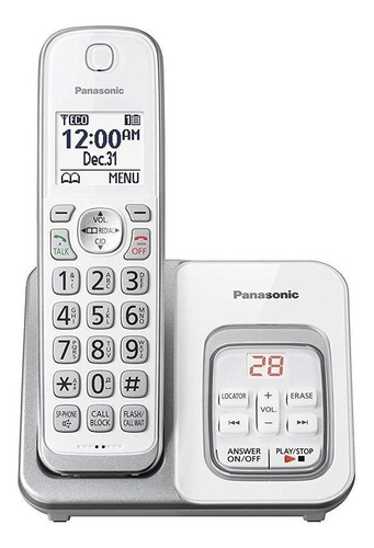 Teléfono Panasonic Kx-tgd533 Inalámbrico - Color Blanco